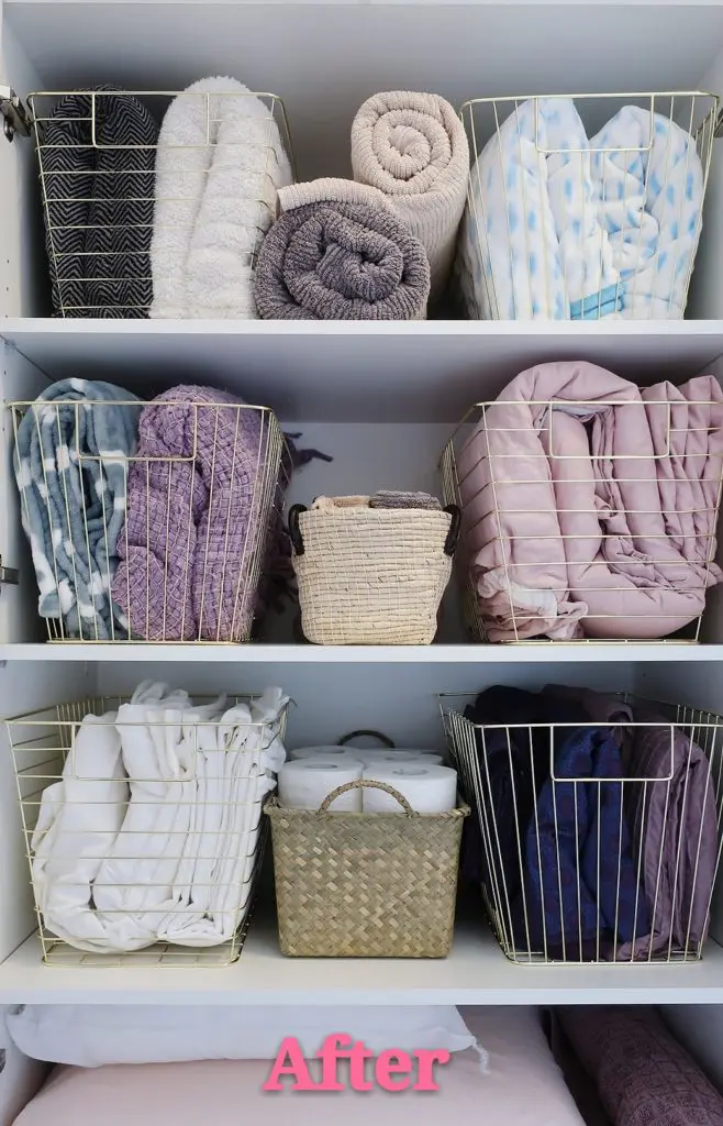 Linen Closet Makeover After Linlin Interiors Adelaide