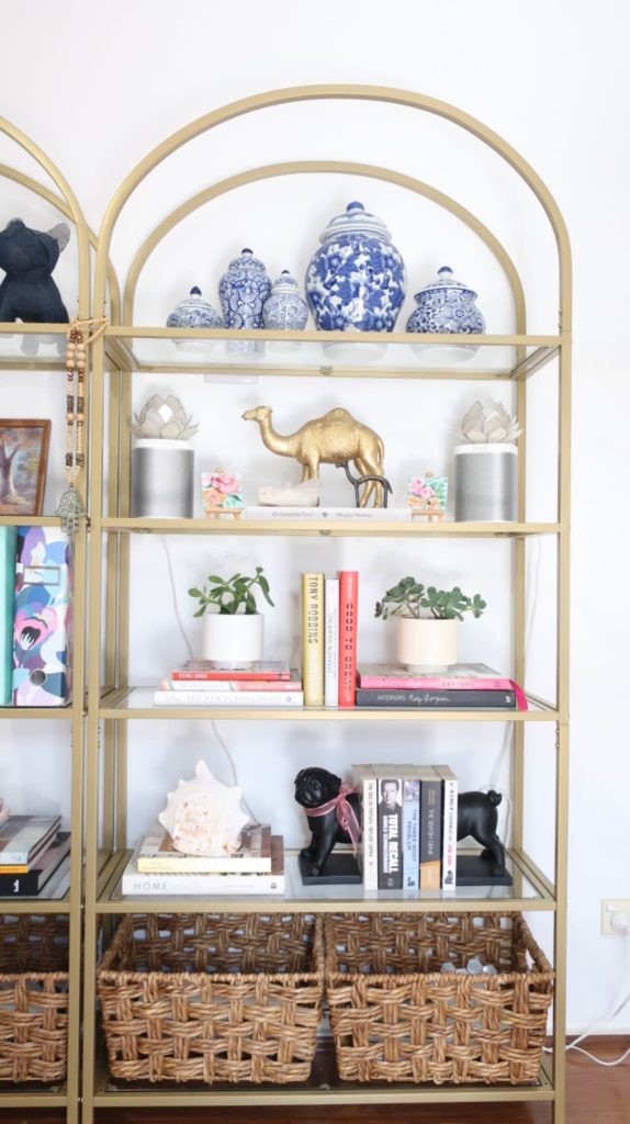 Bookshelf Styled by Linlin Interiors Adelaide