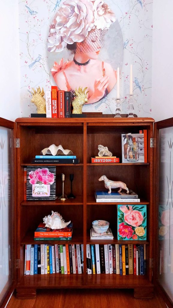 Bookshelf decor