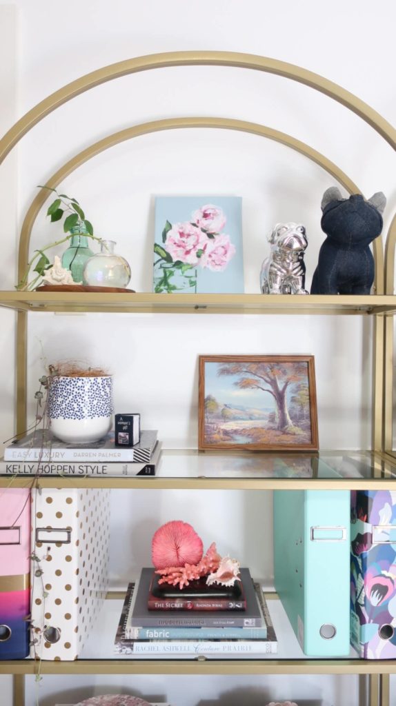 Bookshelf Styling Linlin Interiors Adelaide