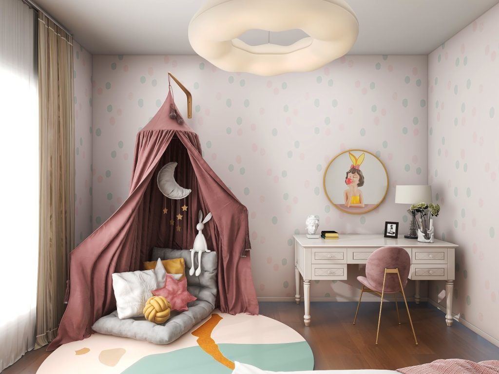 Cute Kids Room Design