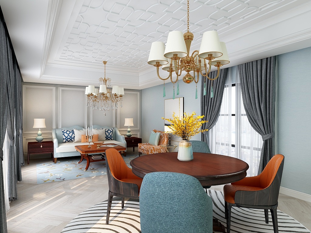 transitional-open-living-and-dining-design