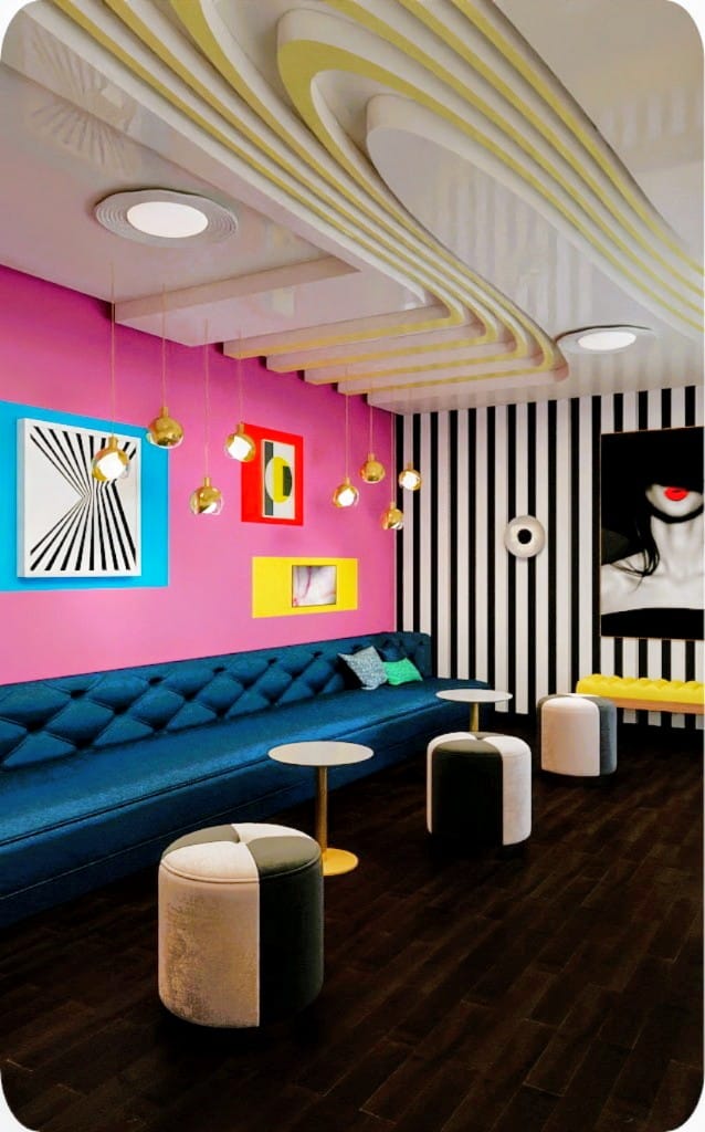 City Bar Design by Linlin Interiors