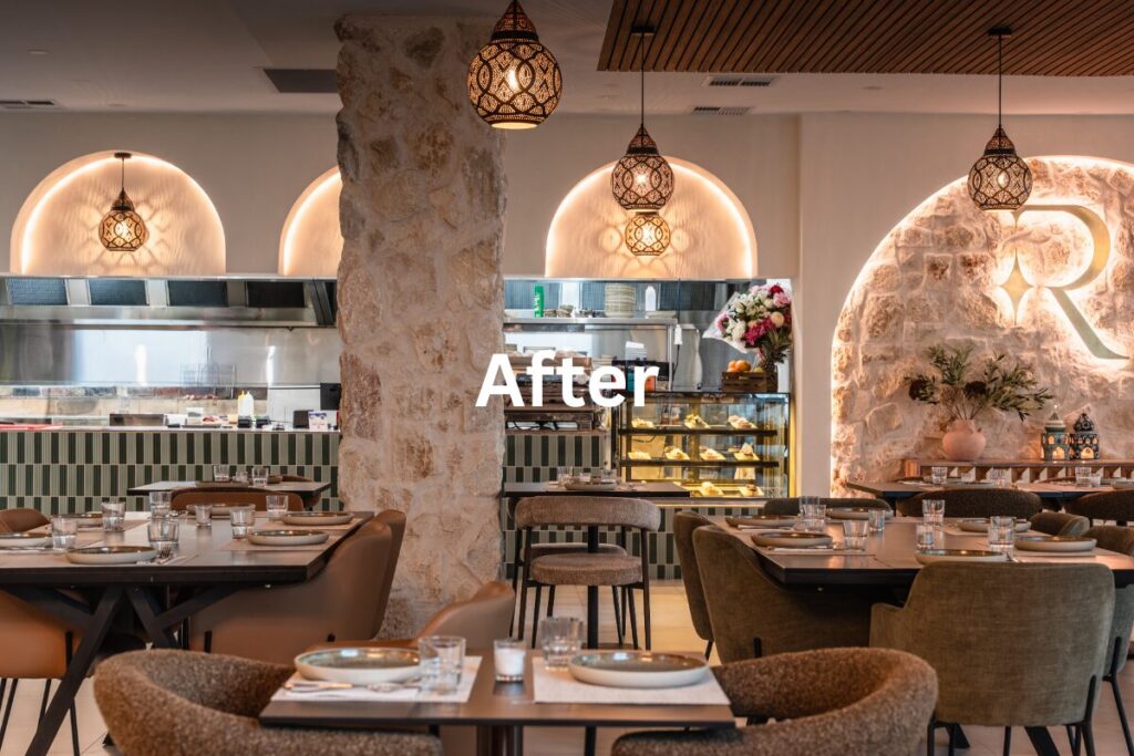 West Lakes Restaurant Counter After Linlin Interiors Hospitality Design Adelaide